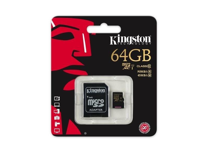 64 GB micro SDXC kartica Kingston Class 10 UHS-I