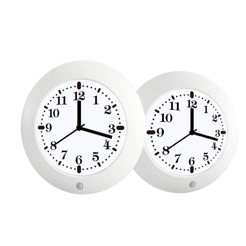 Smart camera in orologio da parete con sensore Full HD e PIR