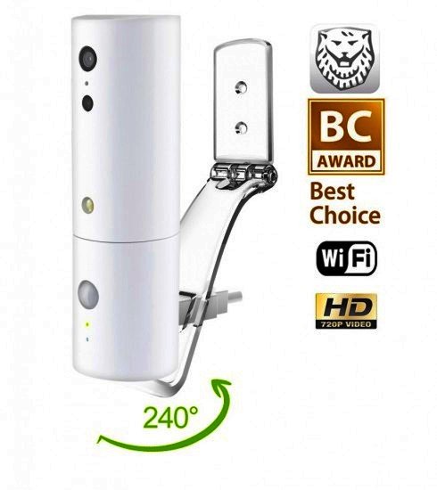 Telecamera di sicurezza IP WiFi per interni - iSensor con risoluzione HD