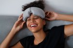 Smart vibračné masážne okuliare s Bluetooth pripojením