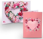 Pohľadnica zvuková – valentínske srdce s vlastným audio odkazom