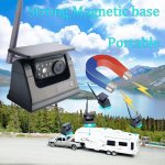 Kit retromarcia solare - Monitor 7" + telecamera magnetica wifi HD 720P
