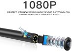 Endoskopická kamera s podstavcom na mobil  FULL HD s Wifi duálna 8mm - 5m kábel