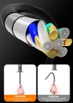 Endoskop s full HD elektricky rotačný 2 kĺbový - nahrávanie na micro SD + auto zaostrovanie + 5" displej + 6mm kamera s LED