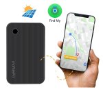 GPS lokátor ultratenký 85x45x2,5mm s bluetooth cez Apple Find My - solárny výdrž do 10 mesiacov