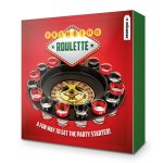 Alkoholová hra Ruleta Deluxe – set s 15 skleničkami a 2 kuličkami