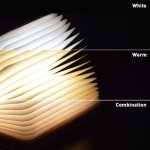 Svetlo v dizajne knihy LED – LED lampa v tvare roztvorenej knihy