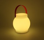 Lampáš RGB farby - prenosné LED svetlo o zmenou 8 farebných módov vonkajšie IP44 vodotesný