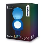 Světlo LED do WC se senzorem pohybu – osvětlení toalety s barevnými efekty