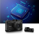Fotocamera per auto 4K GPS DOD GS980D + WiFi 5G + apertura f/1.5 + display 3"