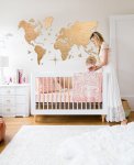 Nástěnná mapa světa dřevěná 3D – světlé dřevo, 100×60 cm dřevěný obraz na zeď