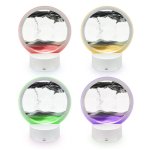 Lampa přesýpací RGB – LED lampa s barevným podsvícením stolová relaxační