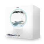 Lampa přesýpací RGB – LED lampa s barevným podsvícením stolová relaxační