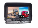 Monitor LCD impermeable - 10" con protección IP69 para 8 cámaras + tarjeta SD de 128 GB