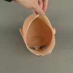 Maska na tvár plešatý muž – kostýmová maska pre deti aj dospelých