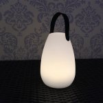 Prenosné LED svetlo s rúčkou do záhrady / terasu s výberom 8 farieb + vodeodolné IP44 krytie