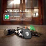 Malý gps lokátor s bluetooth na kluce klucenka - vyhladavac klucov na mobil (Apple Find My)