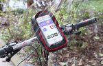 Vodotesné púzdro na mobil na bicykel s TPU dotykovou obrazovkou do 6"