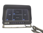 Monitor LCD impermeable - 10" con protección IP69 para 8 cámaras + tarjeta SD de 128 GB