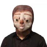 Maska na obličej lenochod – silikonová maska lenochodu na karneval a Halloween