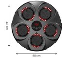Terč pro boxování elektronický – boxovací terč s hudbou + LED osvětleně + Bluetooth