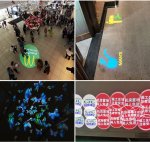 Projekce loga do 5M - LED Gobo projektor 25W voděodolný + rotační