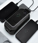Powerbanka solárna 20 000 mAh – nabíjačka s USB + Type-C + bezdrôtové nabíjanie