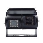 Duální AHD autokamera Full HD s objektivy f3,6 a f8,0, 24 LED nočním viděním a technologií WDR