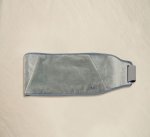 Vyhrievaný ľadvinový pás na kríže - termo elektrický pás 100 % semiš + ohrev do 50 °C + USB napájanie