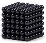 Kuličky antistresové z neodymu - Magnetické kuličky v černé barvě 5 mm