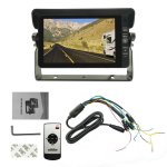 Monitor de coche 1920x1200px 7" LCD - Entrada de vídeo 3CH para cámaras AHD/CVBS y VGA