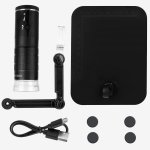 Mikroskop digitálny na mobil s FULL HD 1000x + Wifi (iOS / Android) + 8x LED
