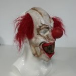 Maska na obličej Pennywise klaun – filmová maska na halloweenskou párty