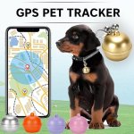 Sledovací Mini GPS lokátor pro zvířata - psy/kočky s Wifi a LBS sledováním - IP67