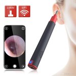 Otoskop - ušný endoskop s HD kamerou s Wifi s LED pre iOS a Android -  3,9mm priemer