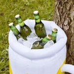 Nafukovací pohár pivo na chladenie nápojov – pohár piva 44×32 cm na chladenie nápojov