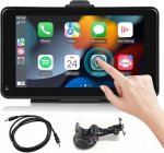 Mirror link monitor 7" - suport pentru partajarea imaginilor de pe telefonul mobil + Wifi + Bluetooth + cameră