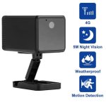 4G SIM камера с FULL HD външна/вътрешна магнитна + IR LED + IP68 защита