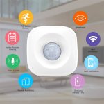 Pohybový PIR senzor 120° s Wifi - Senzor pohybu pro detekci pohybu do 5m