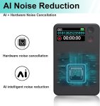 Smart audio AI záznamník hlasu ultratenký - prepis textu + prekladač s podporou 100+ jazykov + 64GB pamäť