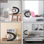 Fotorámeček levitující magnetický – rám na fotky vznášející se + RGB LED osvětlení