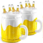 Nafukovací pohár pivo na chladenie nápojov – pohár piva 44×32 cm na chladenie nápojov
