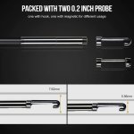 FULL HD endoscopic dual 8mm camera + 4,5" display + LED light + IP67