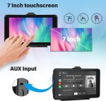 Mirror link monitor 7" - suport pentru partajarea imaginilor de pe telefonul mobil + Wifi + Bluetooth + cameră