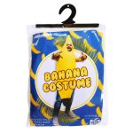 Kostým banán – unisex karnevalový oblek banán pro dospělé 170 × 65 cm