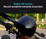 Каска с камера за велосипед/мотор/тротинетка с Bluetooth (Handsfree) с мигачи