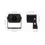 Mini cúvacia kamera HD 1280x720 s uhlom záberu 135° a krytím IP68