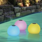 Reproduktor plávajúci na vode ako balón s 5W Bluetooth IP67 vodotesný - RGB LED farebný