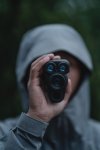 Monokularni infrardeči z nočnim vidom do 120 m + 6x ZOOM merilnik razdalje