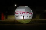 GOBO Projector - проекция на стени до 200M - ZOOM 11°- 46° с 17000 lm + тава за 7xLogo